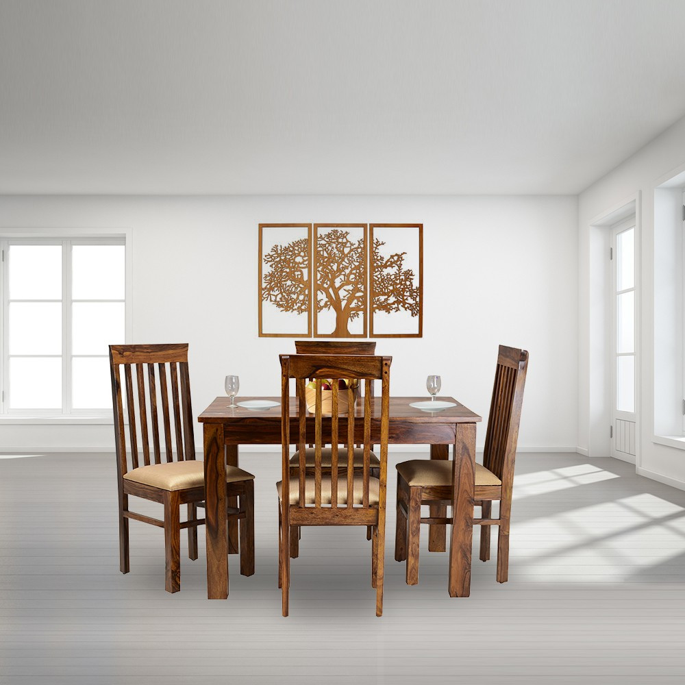 Buy Sheesham Wooden Dining Table Made With Solid Sheesham Wood Furniture Wallet