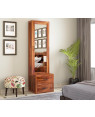 Aberdeen Sheesham Wood Dressing Table with Storage and Drawers 