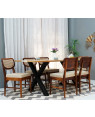 Amirah 6 Seater Dining Table Set 