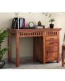 Adolph Study Table with Pull Out Drawers and Cabinet 