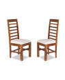  GFH Solid Sheesham Wood Dining Chairs Only | Wooden Dinning Chair for Kitchen & Dining Room