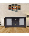 Solid Wood Emaada Sideboard Cabinet