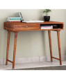 Sheesham Wood Study Table for Living Room Office Table for Home (Honey Finish) 