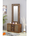 Solid Wood Brass Dressing Table C