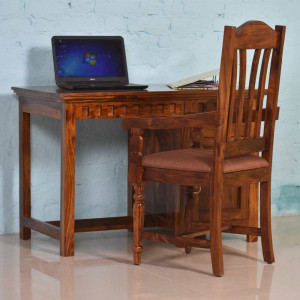Solid Wood Kuber Study and Office Table 