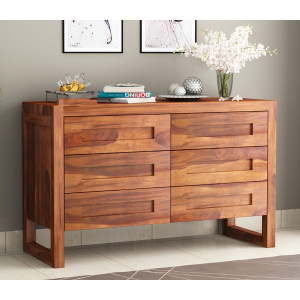 Rahian 6-Drawer Chest Of Drawers Wooden 
