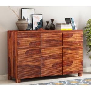 Roger Sheesham wood Sideboard Cabinet 