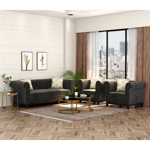Arbor Fabric Sofa Set 