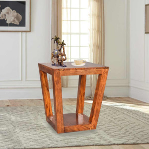  Solid Wood Louis Side Table & Peg Table
