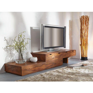 Solid Wood Widen Extendable Tv Unit