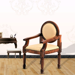 Royal and Elegant Solid Wood Chair for Dining / Home / Office