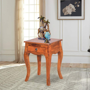 Solid Wood Sheesham Flair design Peg Table